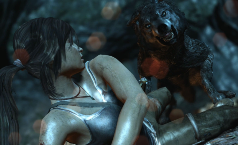 古墓丽影10狼洞怎么过