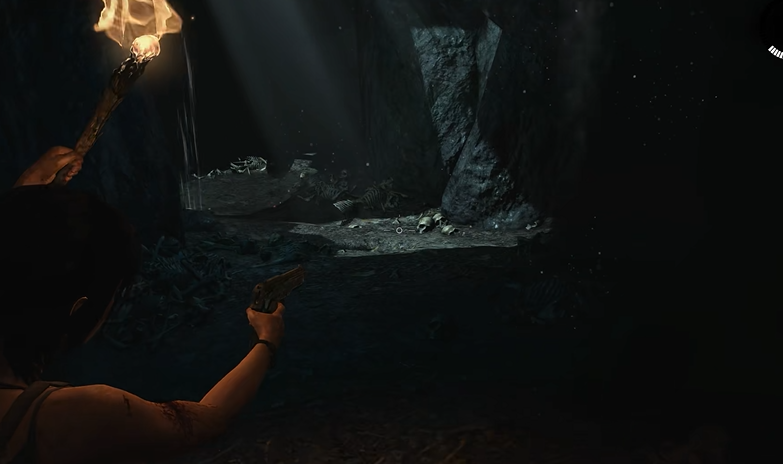 古墓丽影10狼洞怎么过