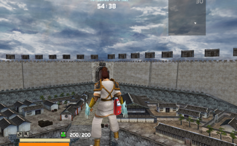 流星蝴蝶剑金华城怎么跑墙