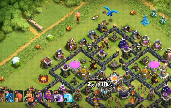 部落冲突女王蛇妖怎么打