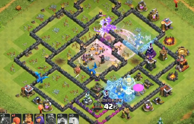 部落冲突女王蛇妖怎么打