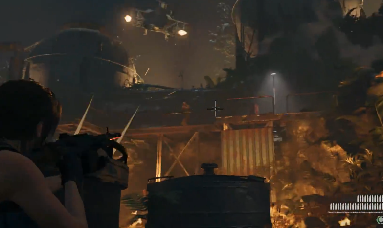 古墓丽影暗影飞机怎么打