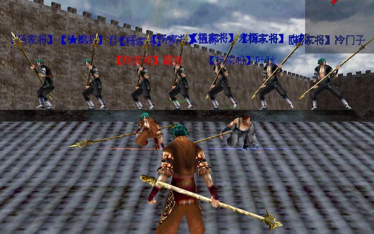 流星蝴蝶剑长枪怎么玩