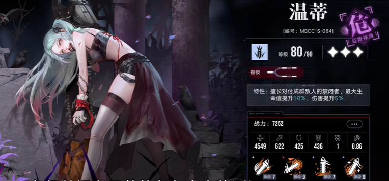 无期迷途温蒂适合养吗