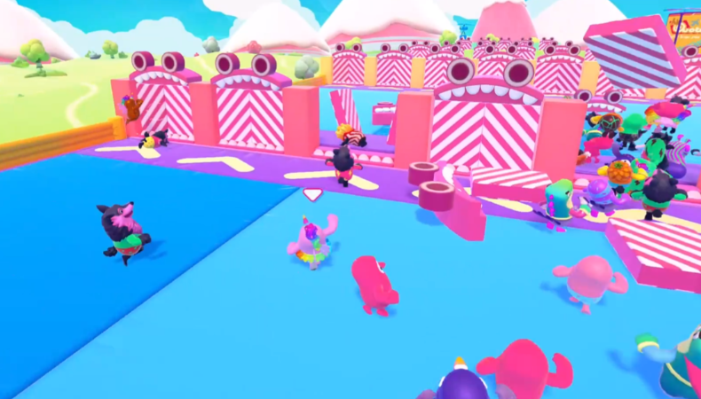 糖豆人闯门冲关怎么玩