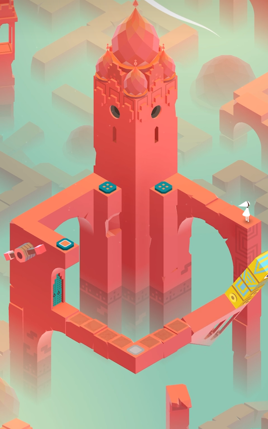 纪念碑谷方形盒子怎么过