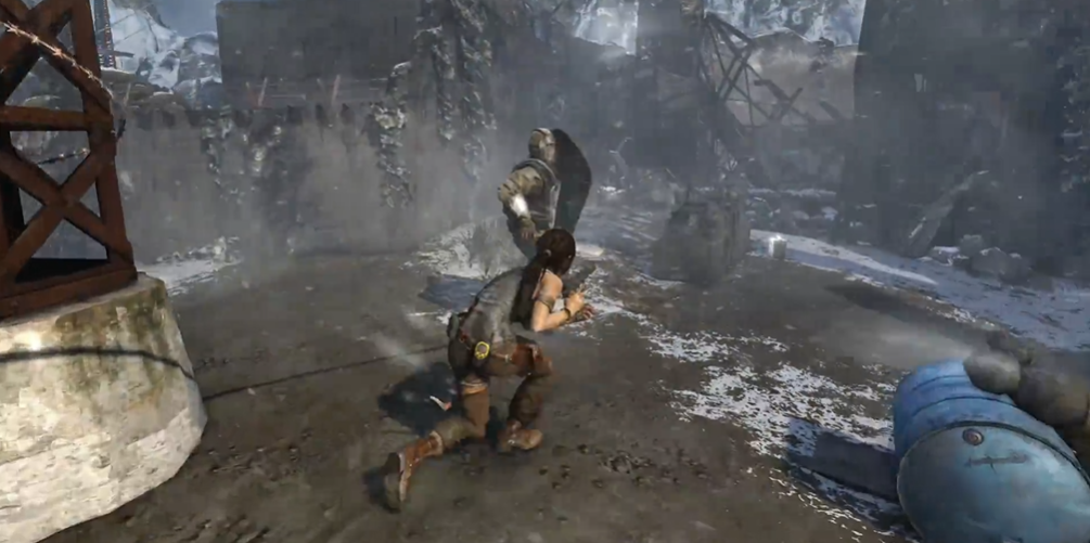 古墓丽影盾牌兵怎么打