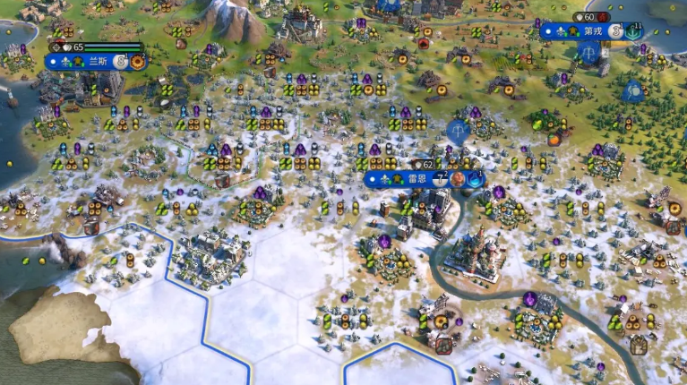 文明6如何有更多丘陵