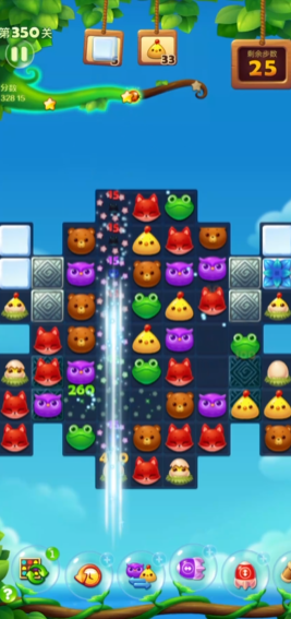 开心消消乐350关怎么过