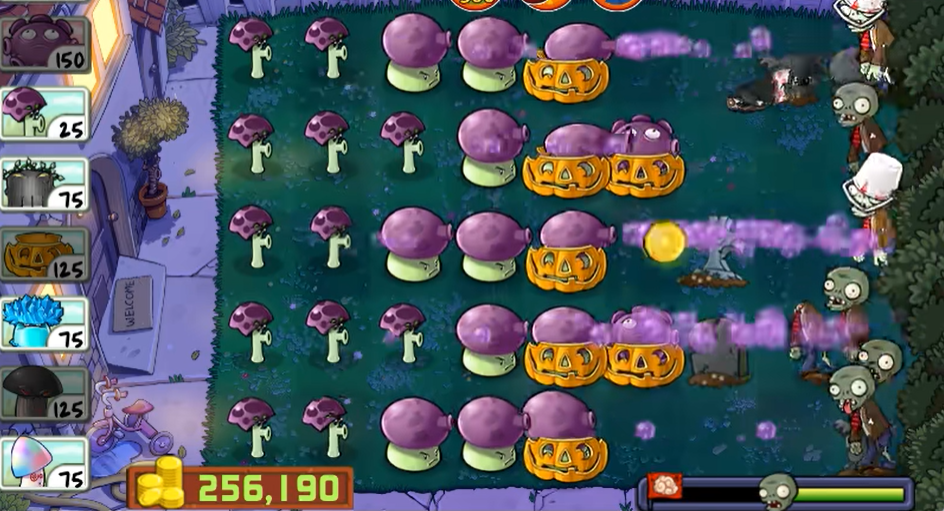 植物大战僵尸坚不可摧黑夜怎么过