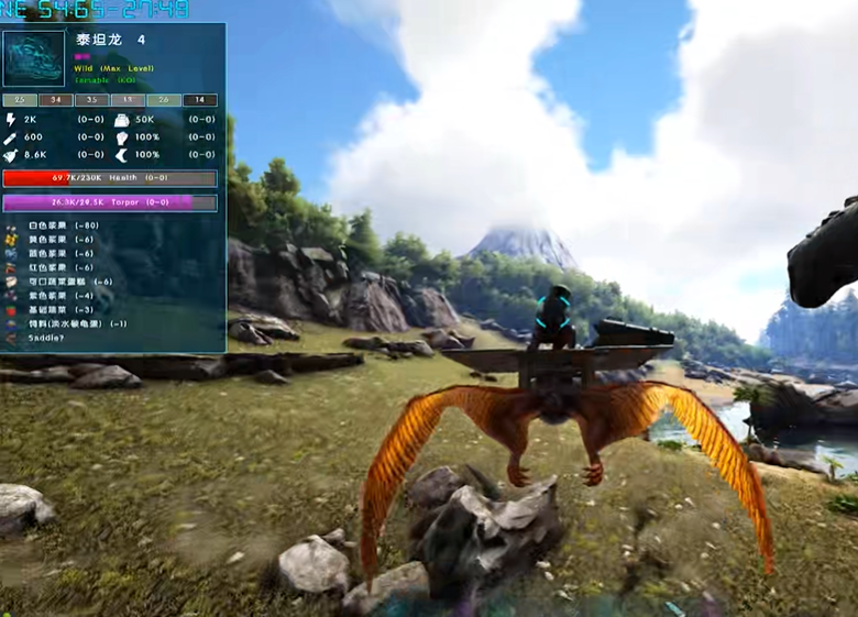 方舟生存进化怎么驯服泰坦龙